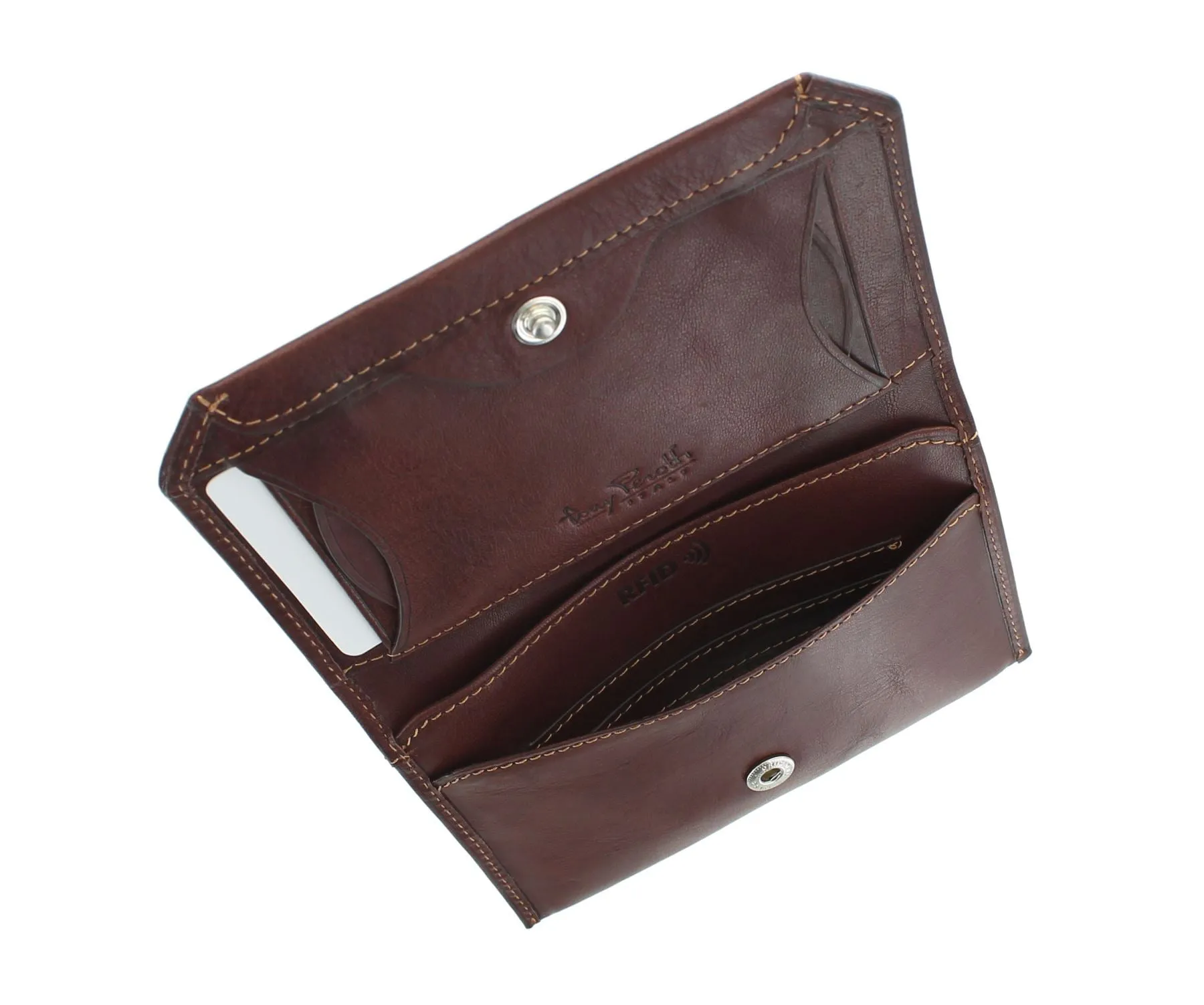 Tony Perotti Full Grain Leather Slim Purse With RFID Protection 1008_1