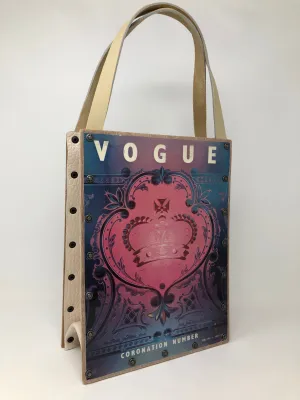 Vintage Graphics Purse - Vogue 1953 Coronation Crown Collection