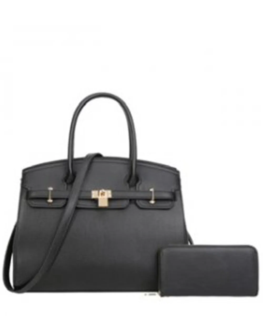 Viral Lock Tote with Wallet 6 colors