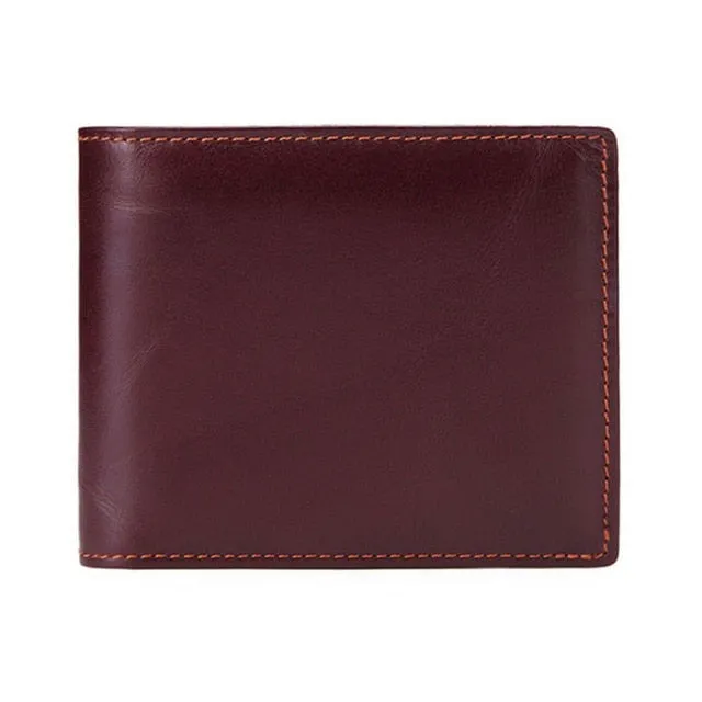 West Louis™ Vintage Cow Genuine Leather Wallet