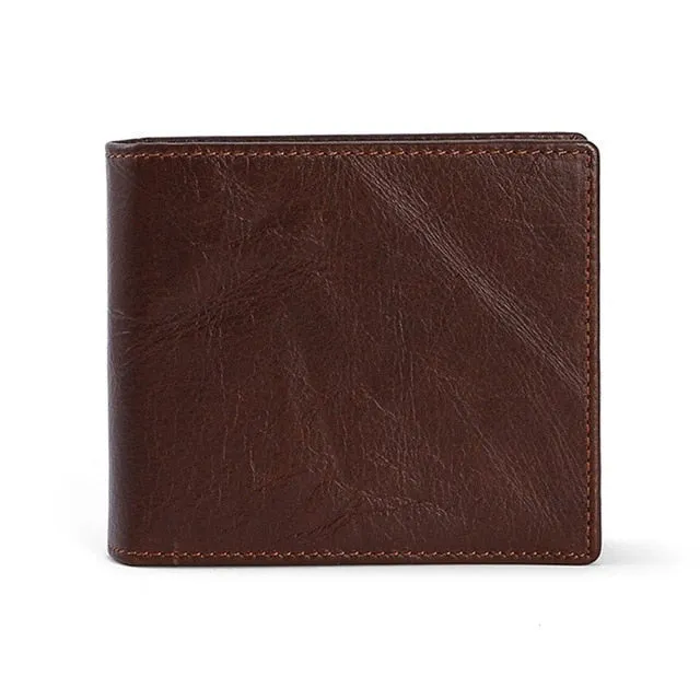 West Louis™ Vintage Cow Genuine Leather Wallet