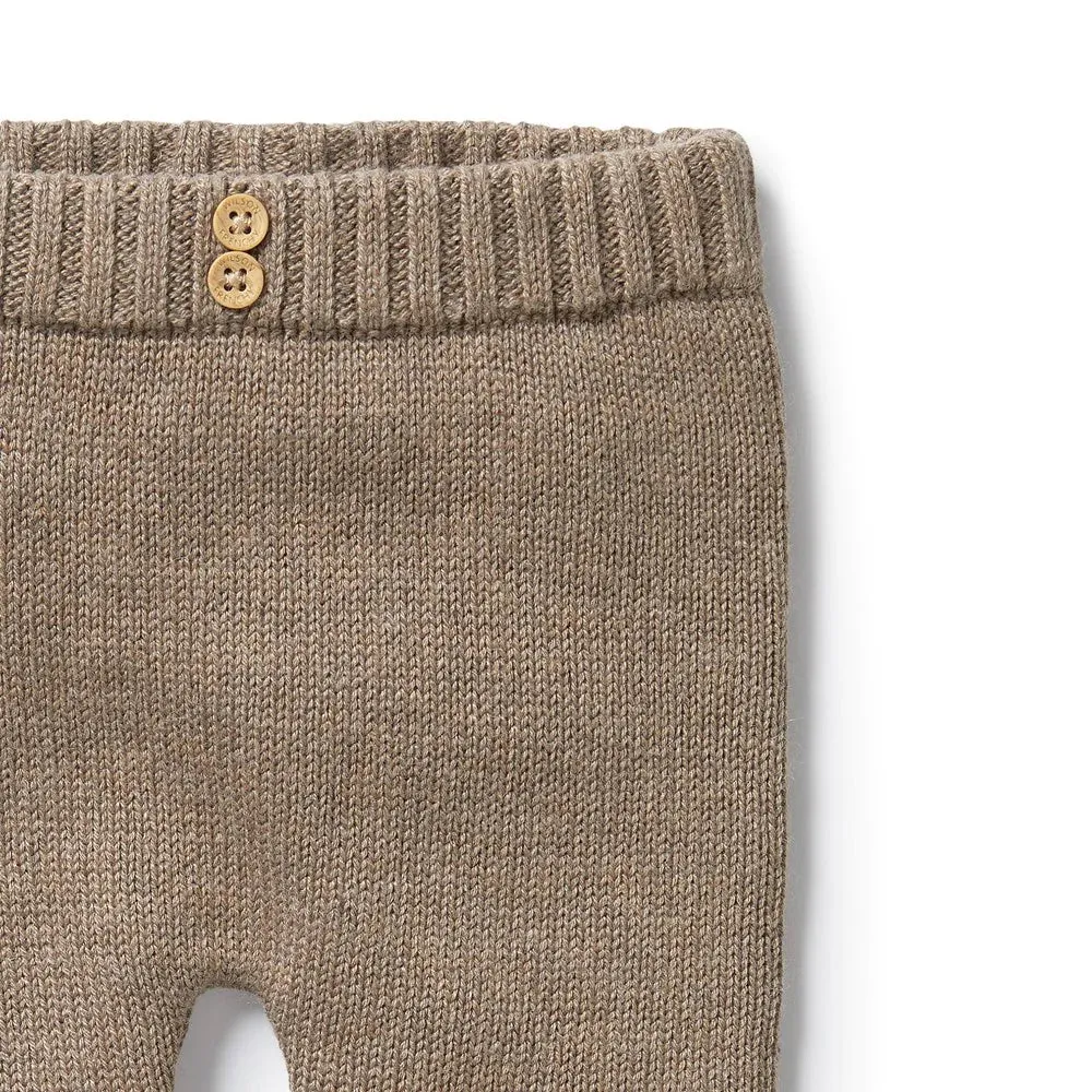 WILSON & FRENCHY WALNUT KNIT LEGGING