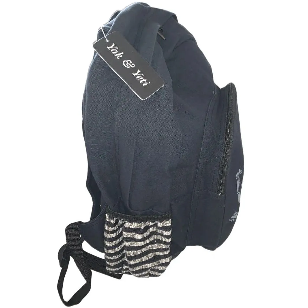 Yak & Yeti Black and Gray Ganesh Backpack