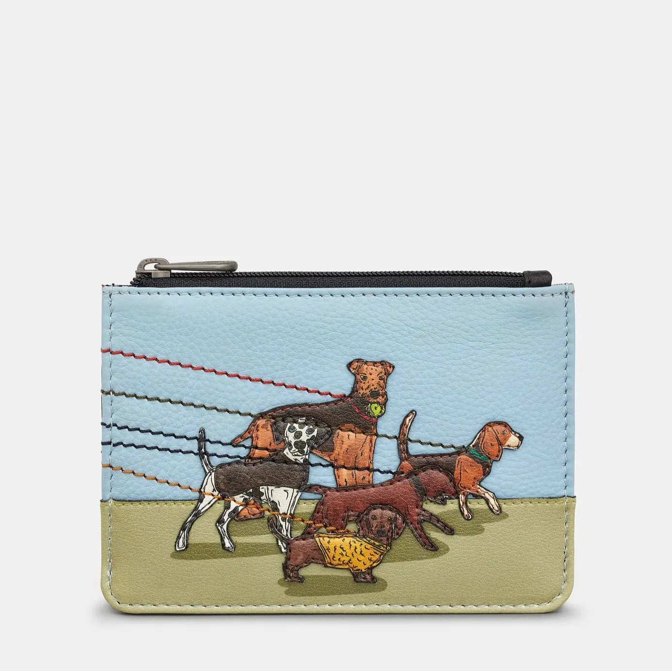 Yoshi Dog walk zip top purse
